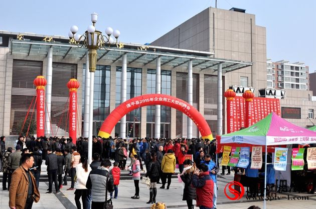 遂平：政府架金橋  企業招聘忙